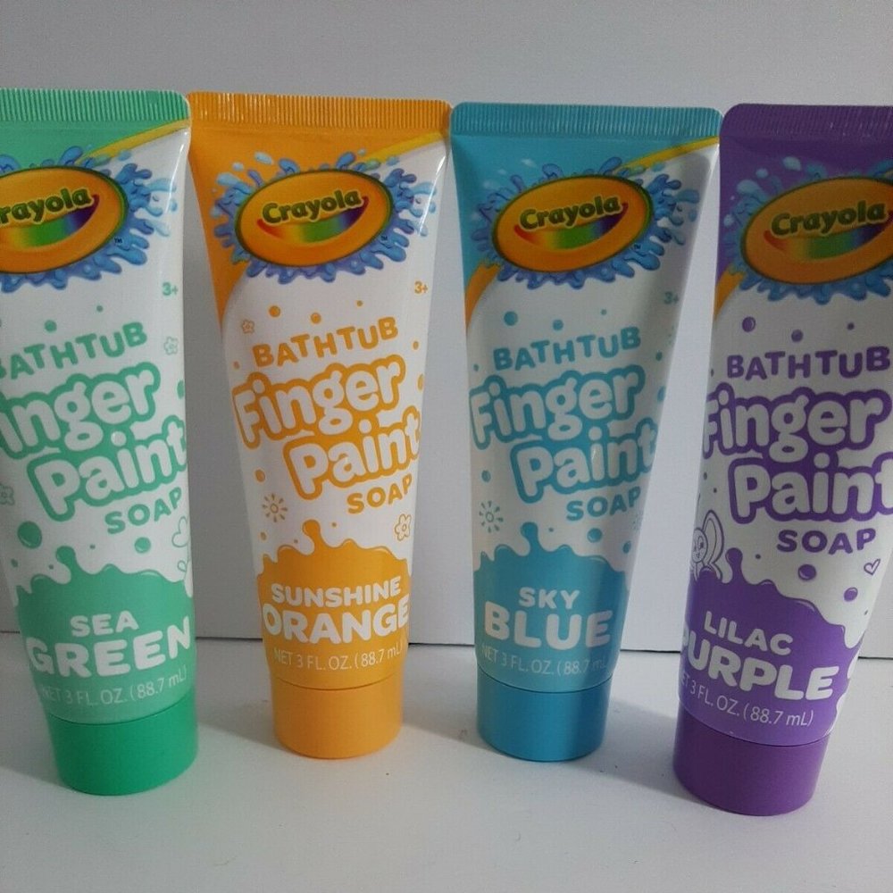Crayola Bathtub Finger-paint Soap for Kids